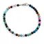 Bratara  Agat multicolor sfere 4mm