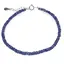Bratara Safir A+ discuri fatetate cu Argint 925, 3-4mm