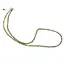 Colier Jad sfere fatetate cu Argint 925, 2mm
