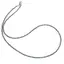 Colier Hematit electroplacat sfere fatetate, 2mm
