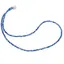 Colier Kianit sfere fatetate cu Argint 925, 3mm