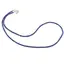 Colier Lapis Lazuli tuburi cu Argint 925, 2mm