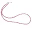 Colier Turmalina roz sfere fatetate cu Argint 925, 3mm