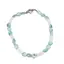 Bratara Claritate Fluida - Apatit 3-5mm si Cristal de stanca 4mm