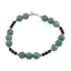 Bratara Echilibrul Neclintit - Turmalina neagra si Amazonit, 4-8mm