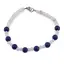 Bratara Ochii Cerului - Piatra lunii 4mm si Lapis Lazuli 6mm