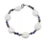 Bratara Visul Inteleptului - Lapis Lazuli 4mm si Opal 13-15mm