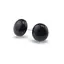 Cercei cu surub Goldstone albastru semisfere, 12mm