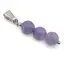 Pandantiv Angelit violet sfere, 6mm