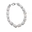 Bratara Howlit fatetat 9-10mm si Cristal de stanca discuri fatetate 4mm