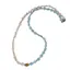 Colier Citrin banuti 5mm, sfere 2-3mm si Apatit banuti 5mm si Hematit auriu steluta