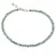 Bratara Amazonit Rusia sfere fatetate, 3mm
