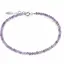 Bratara Ametist lavanda sfere fatetate, 3mm