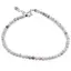 Bratara Howlit sfere fatetate, 3mm