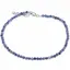 Bratara Kianit sfere fatetate, 3mm