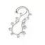 Colier Acvamarin discuri fatetate 3mm si Citrin briolete 12-14mm