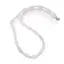 Colier Cuart roz tuburi 14-20mm si discuri fatetate 4mm