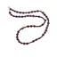 Colier Granat banuti 5-6mm si discuri fatetate 3mm