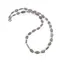 Colier Labradorit neuniform 8-11mm si Piatra lunii sfere 3mm