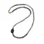 Colier Labradorit sfera 4mm, Lapis lazuli sfera 4mm, Onix neuniform 14mm si Hematit auriu 4mm