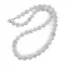 Colier Piatra lunii sfere fatetate 8-10mm si discuri 2mm