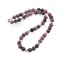 Colier Rodonit sfere 8mm si Coral roz sfere 5mm