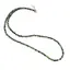 Colier Rubin in Zoisit sfere fatetate, 3mm