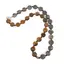 Colier Unakit banuti 10mm, Ochi de tigru banuti 10mm si sfere 3mm