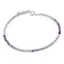 Bratara Fluorit degrade sfere fatetate, 3mm
