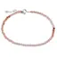 Bratara Opal degrade sfere fatetate, 3mm
