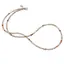 Colier Amazonit sfere fatetate, 3mm