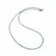 Colier Crisopraz discuri fatetate 3mm si argint 925