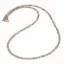 Colier Cuart Fumuriu discuri fatetate 3mm si argint 925