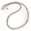 Colier Cuart Fumuriu discuri fatetate 4mm si argint 925