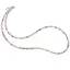 Colier Cuart rutilat rosu sfere fatetate, 3mm