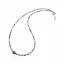 Colier Cuart Turmalinat discuri 2mm si elemente de argint 925