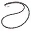 Colier Cuart Turmalinat discuri fatetate 4mm si argint 925
