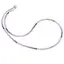 Colier Fluorit degrade sfere fatetate, 3mm