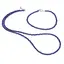 Set bratara si colier Lapis Lazuli sfere fatetate, 3mm