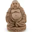 Statueta vintage din rasina Buddha vesel, 14cm
