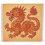Abtibild sticker Feng Shui cu zodia Dragon pentru crestere si evolutie personala