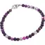 Bratara Agat mov sfere 4mm
