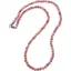 Colier Rodonit roz sfere 4mm