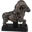 Decoratiune / Statueta pentru zodia Berbec antichizata manual - 11,5cm