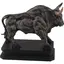 Decoratiune / Statueta pentru zodia Taur antichizata manual - 9,5cm