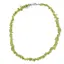Colier pietre neuniforme Peridot, 6-8mm