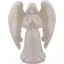 Statueta Inger protectiv gravat, 14,5cm - alb