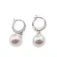 Cercei din Inox cu Perla si zirconiu