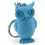 Breloc cu bufnita albastra - 4,5cm
