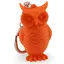 Breloc cu bufnita portocalie - 4,5cm
